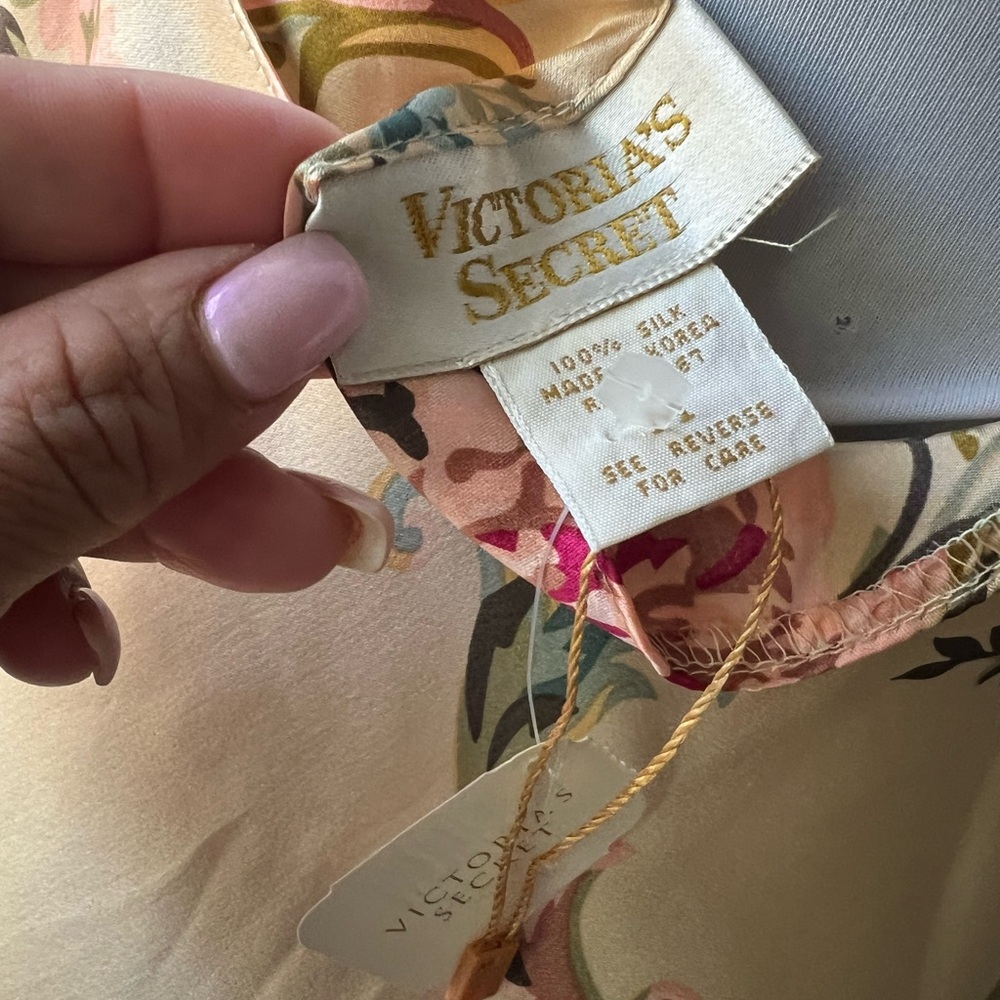 Victoria's Secret Silk Floral Slip Dress - Picture 7 of 13
